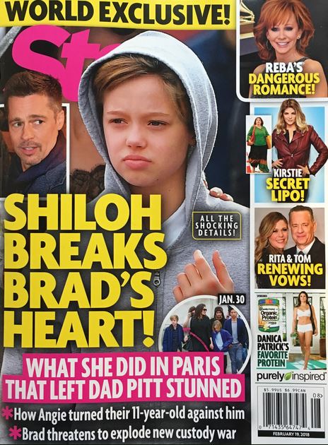 Shiloh Breaks Brad Pitt Heart Cover