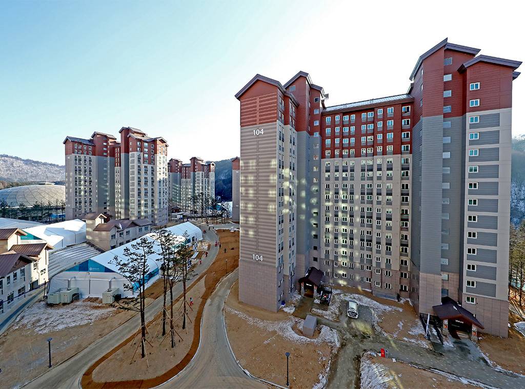 Pyeongchang, Olympic Villages, Exterior