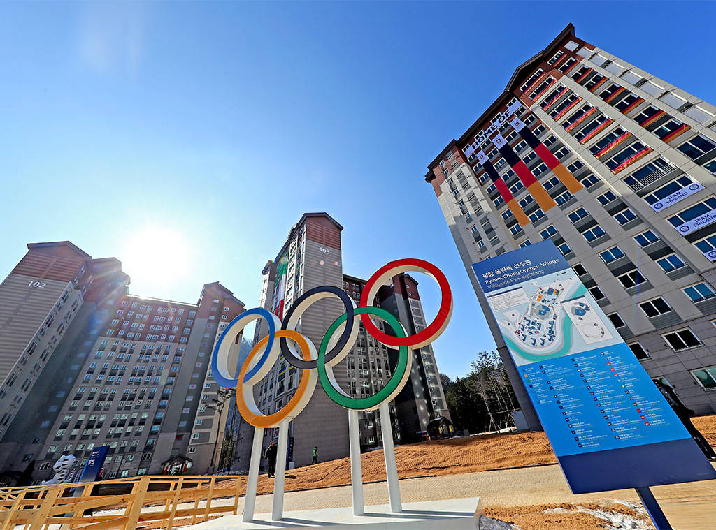 Pyeongchang, Olympic Villages, Olympic Rings, Exterior