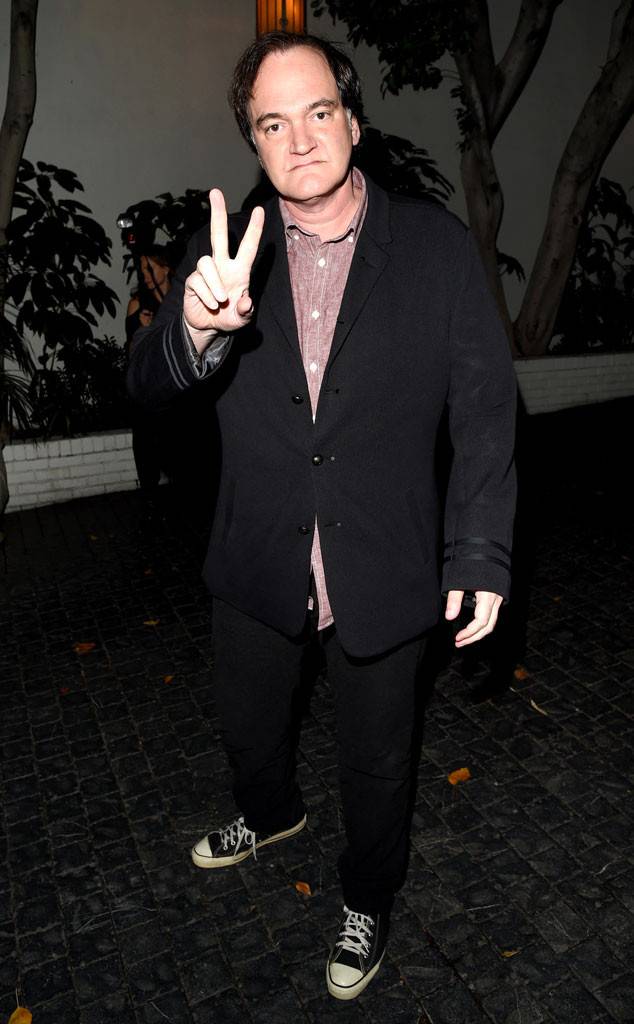 Quentin Tarantino, W Magazine, Golden Globes Party Pics