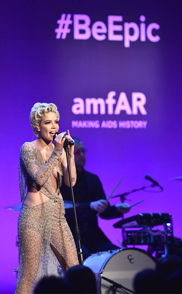 Halsey, amfAR 