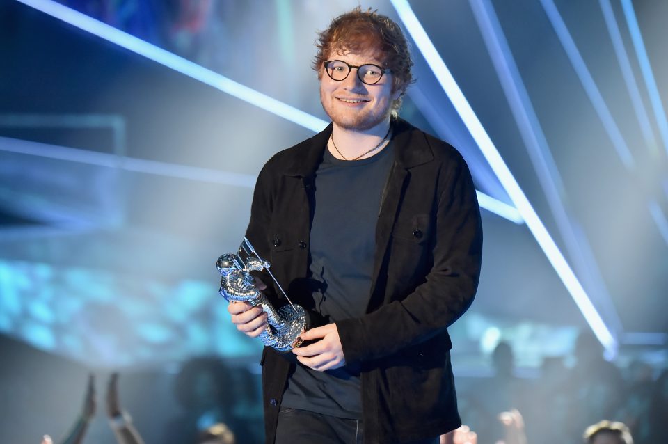 Ed Sheeran Named 2017 Global Recording Artist of the Year