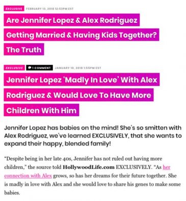 Jennifer Lopez Alex Rodriguez Baby