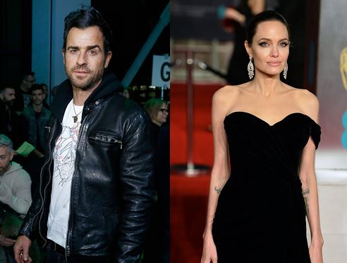 Justin Theroux Angelina Jolie Caught Out
