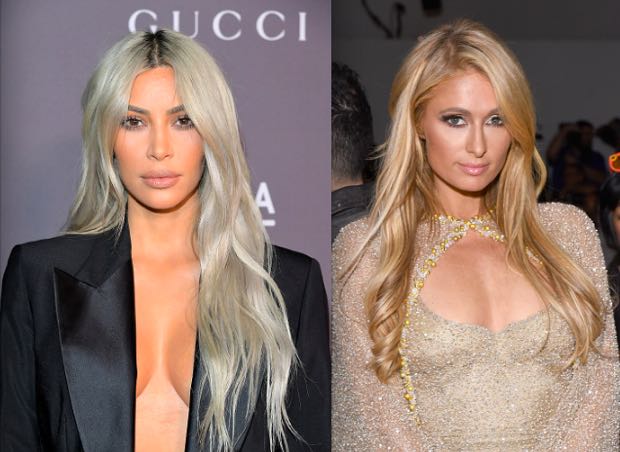 Kim Kardashian Paris Hilton