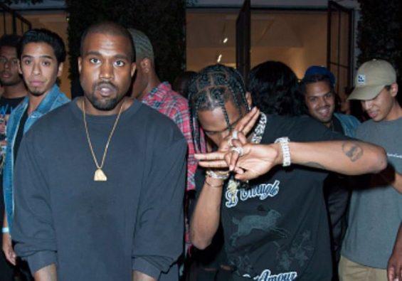 Travis Scott Kanye West Dad 