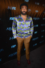 ATLANTA, GA - FEBRUARY 26: Donald Glover attends a screening of FX's "Atlanta, Robbin' Season" at Starlight Six Drive In on February 26, 2018 in Atlanta, Georgia.