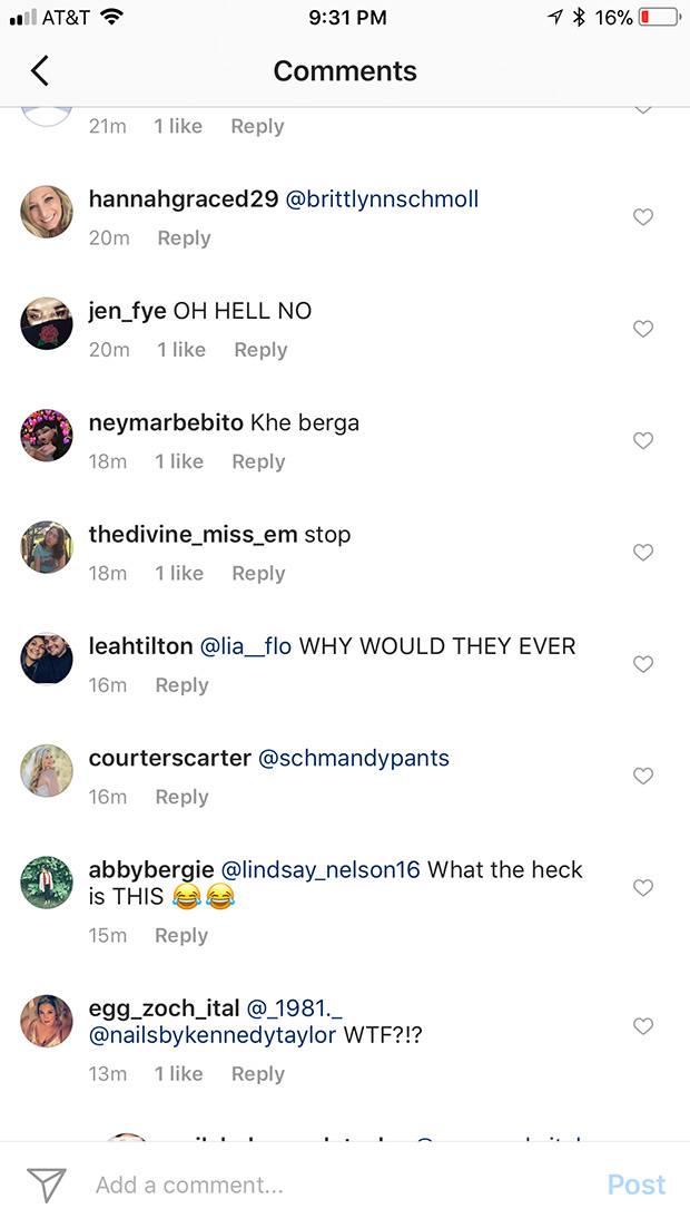 Kylie Jenner Nail Reaction