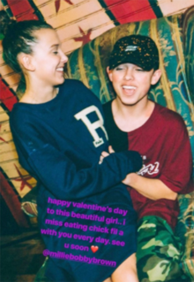 millie bobby brown jacob sartorius