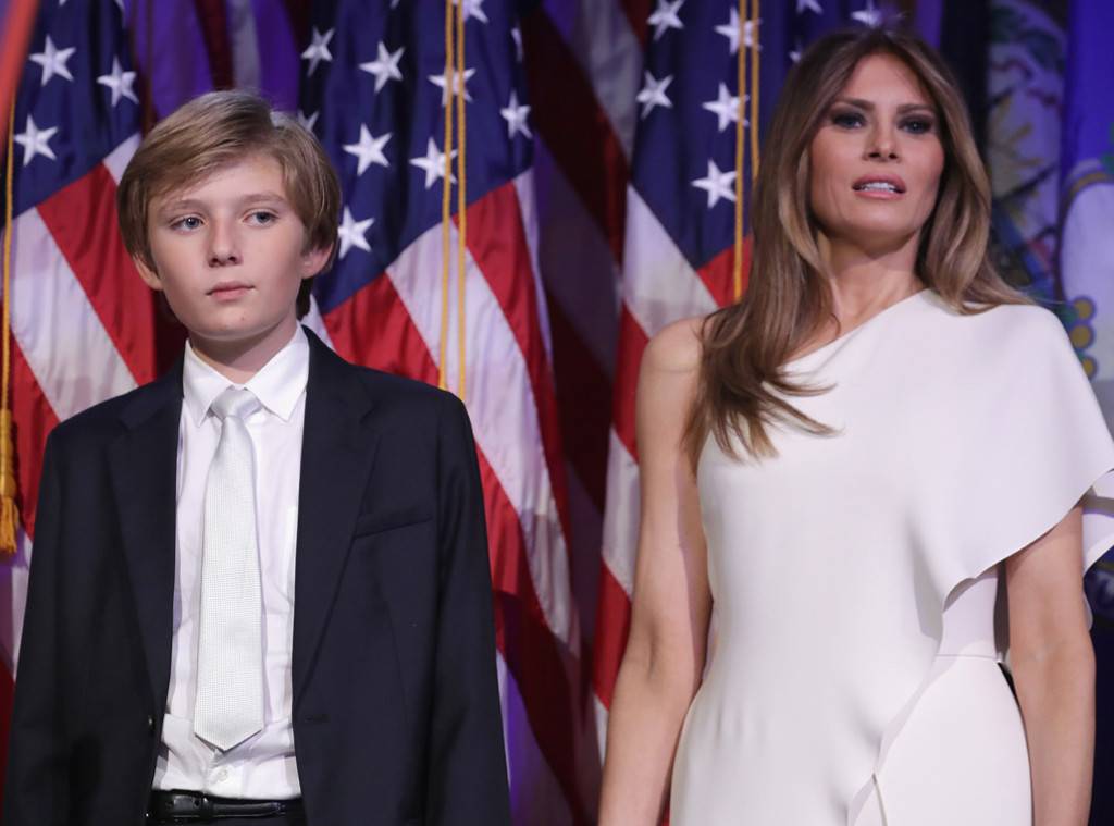 Barron Trump, Melania Trump