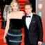 Leslie Bibb and Sam Rockwell, BAFTAs, 2018