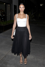 'Basketball Wives' star, Draya Michele was seen arriving to a 'Dior' private party in West Hollywood, CA