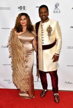 LOS ANGELES, CA - MARCH 17: Tina Knowles (L) and Richard Lawson attend WACO Theater's 2nd Annual Wearable Art Gala on March 17, 2018 in Los Angeles, California.