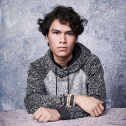 Mandatory Credit: Photo by Michael Buckner/Deadline/REX/Shutterstock (9326613bd) Forrest Goodluck - 'The Miseducation of Cameron Post' Deadline Studio Portraits at Sundance, Day 3, Park City, USA - 21 Jan 2018