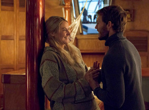 Shailene Woodley and Sam Claflin in ‘Adrift’