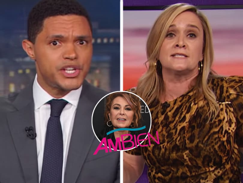 Trevor Noah and Samantha Bee Create Ambien Ads to Explain Roseanne Barr's Racist Side Effects