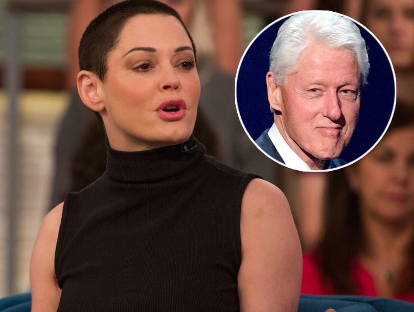 Rose McGowan Shreds Bill Clinton for Refusing to Apologize to Monica Lewinsky