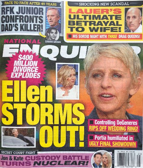 Ellen DeGeneres Dumped Portia de Rossi