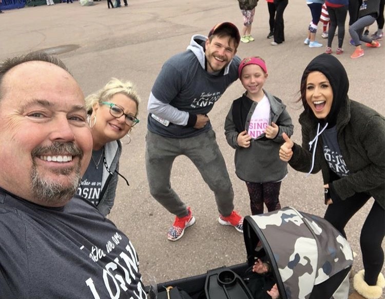 Randy Houska With His Family