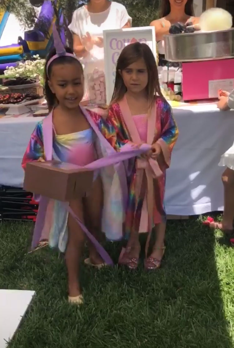 North West and Penelope Disick