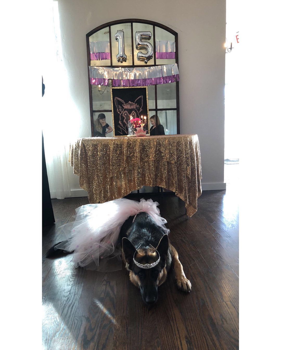 Pizano spared no expense when it came to throwing a quinceañera for her